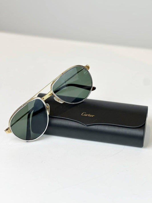 CARTIER SANTOS DE CARTIER SUNGLASSES FULL SET