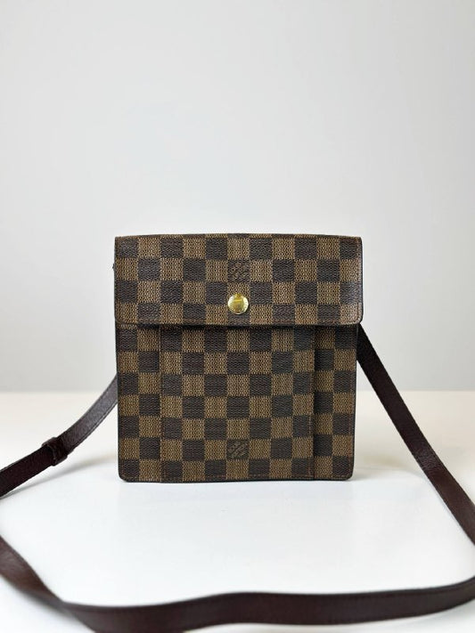 LOUIS VUITTON PIMLICO DAMIER EBENE CROSSBODY BAG