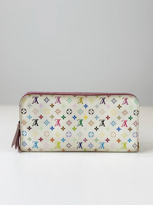 LOUIS VUITTON INSOLITE MURAKAMI MULTICOLOR FLAP LONG WALLET