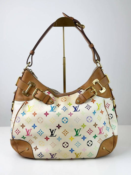 LOUIS VUITTON BIANCO MULTICOLOR HOBO SHOULDER BAG