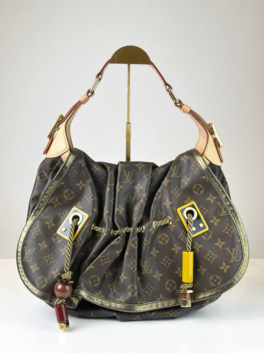 LOUIS VUITTON LIMITED EDITION MONOGRAM KALAHARI GM SHOULDER BAG