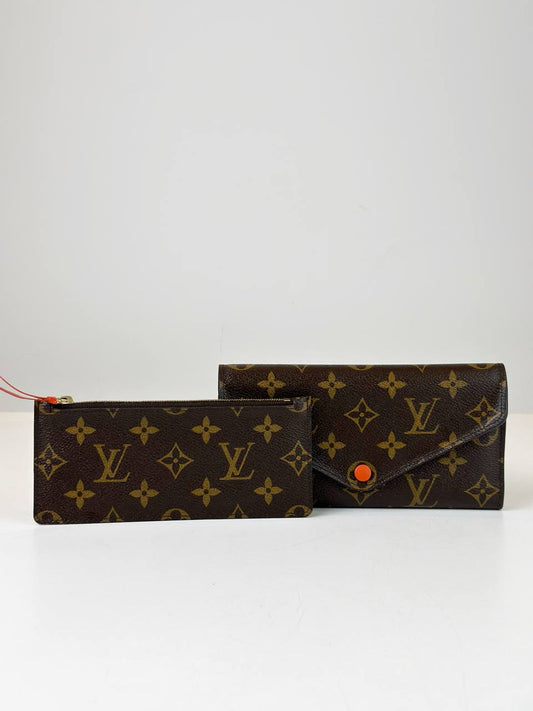 LOUIS VUITTON JOSEPHINE MONOGRAM FLAP LONG WALLET
