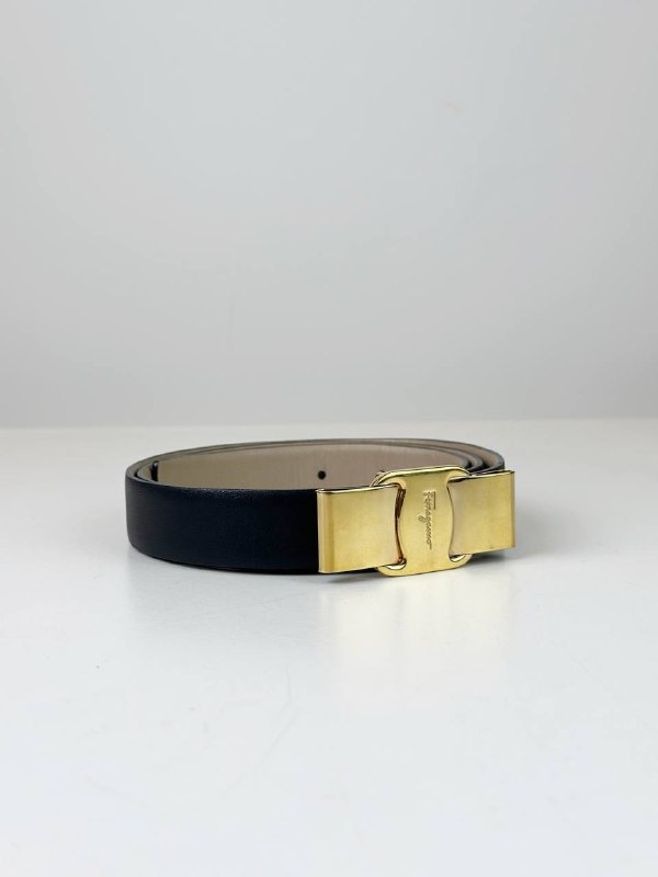 SALVATORE FERRAGAMO BLACK BELT