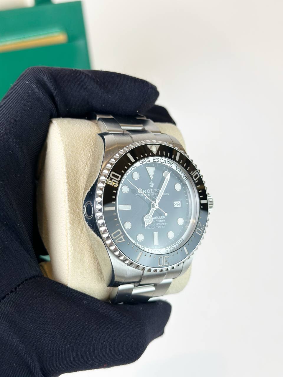 ROLEX SEA-DWELLER DEEPSEA BLACK DIAL WATCH