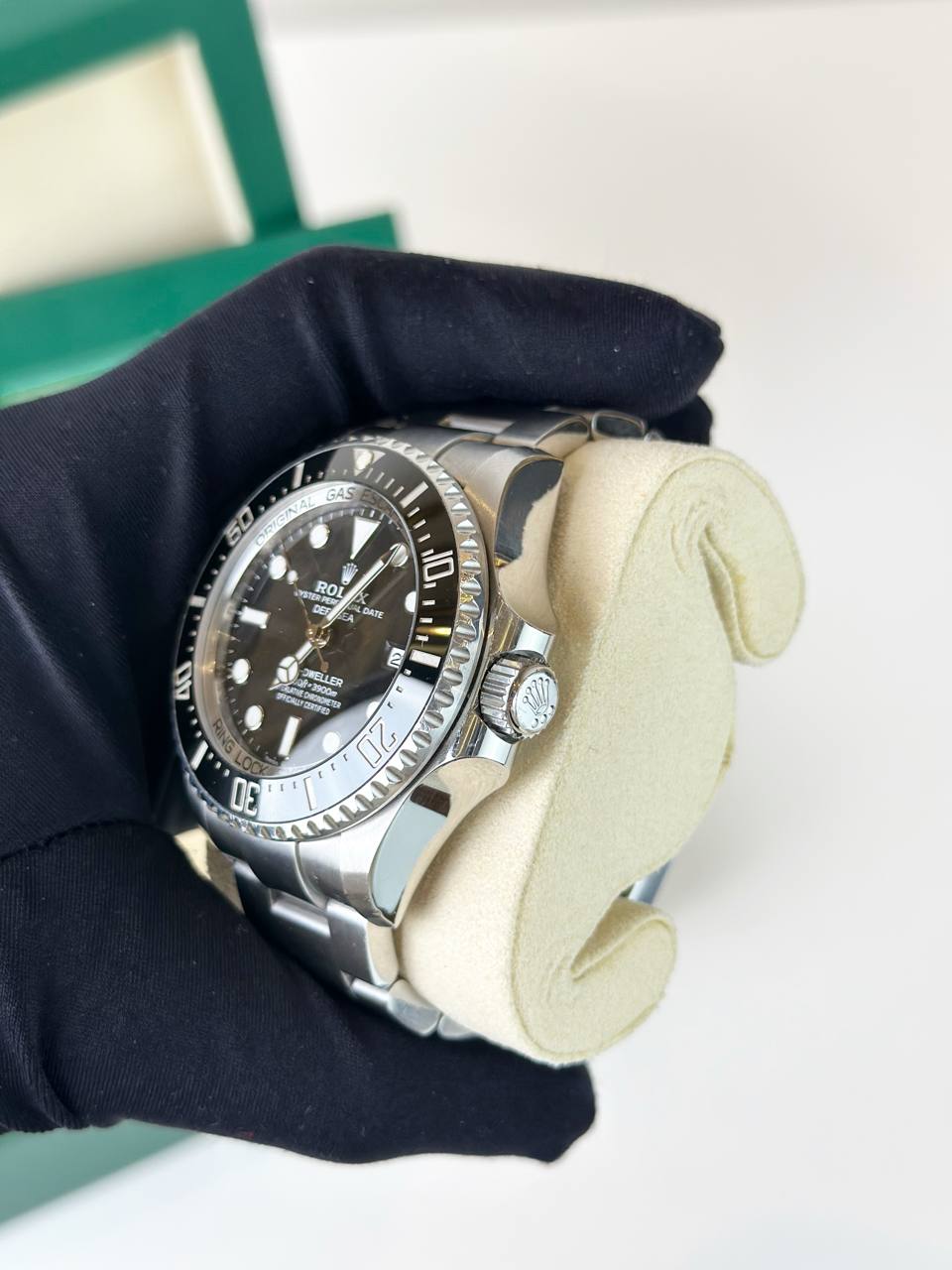 ROLEX SEA-DWELLER DEEPSEA BLACK DIAL WATCH