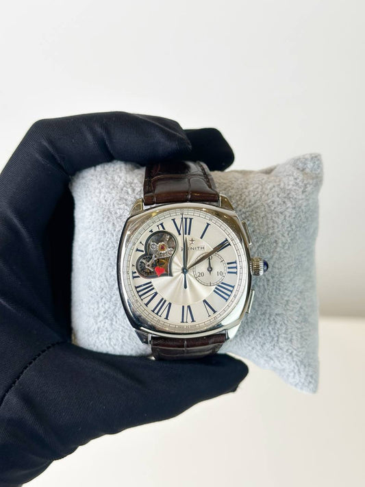 ZENITH HERITAGE STAR OPEN CHRONOGRAPH WATCH