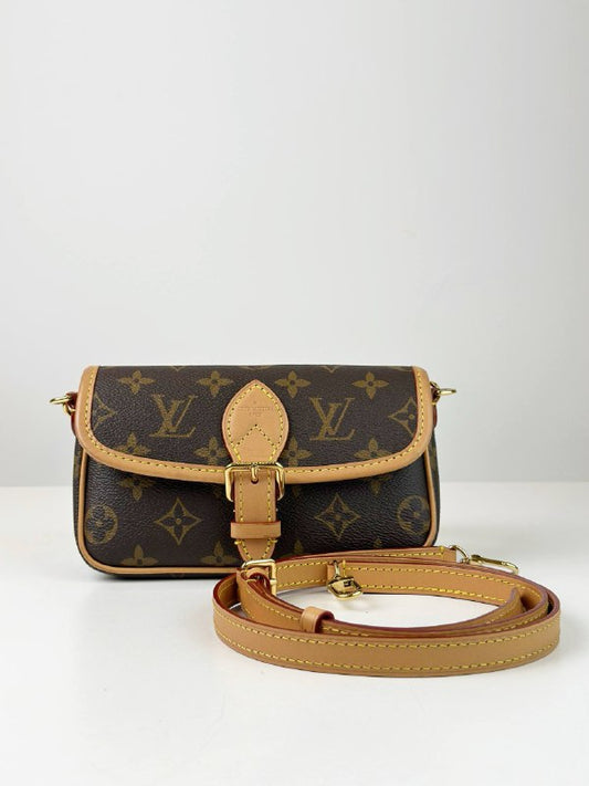 LOUIS VUITTON NANO DIANE MONOGRAM WITH STRAP