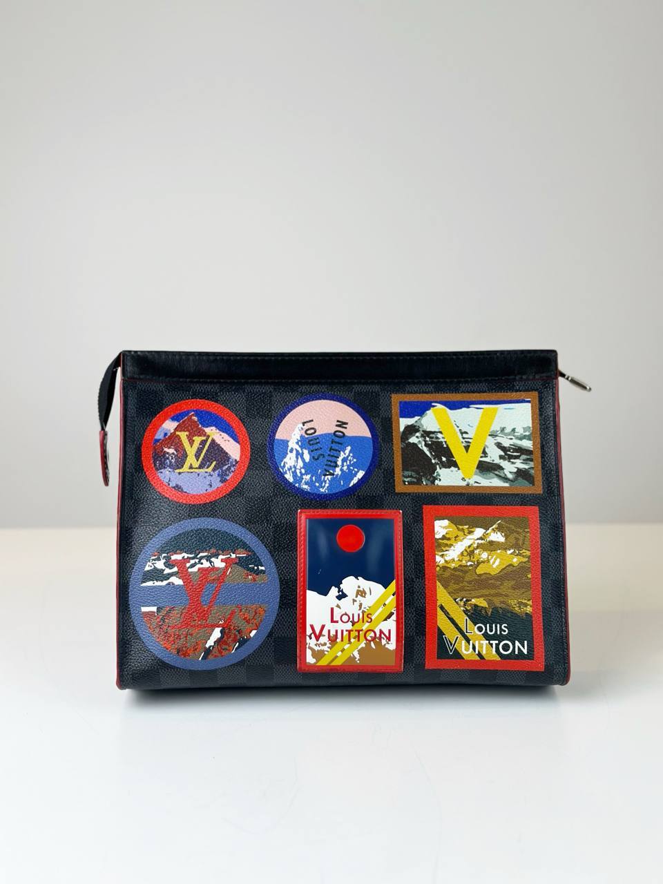 LOUIS VUITTON LIMITED EDITION ALPH POCHETTE VOYAGE MM CLUTCH