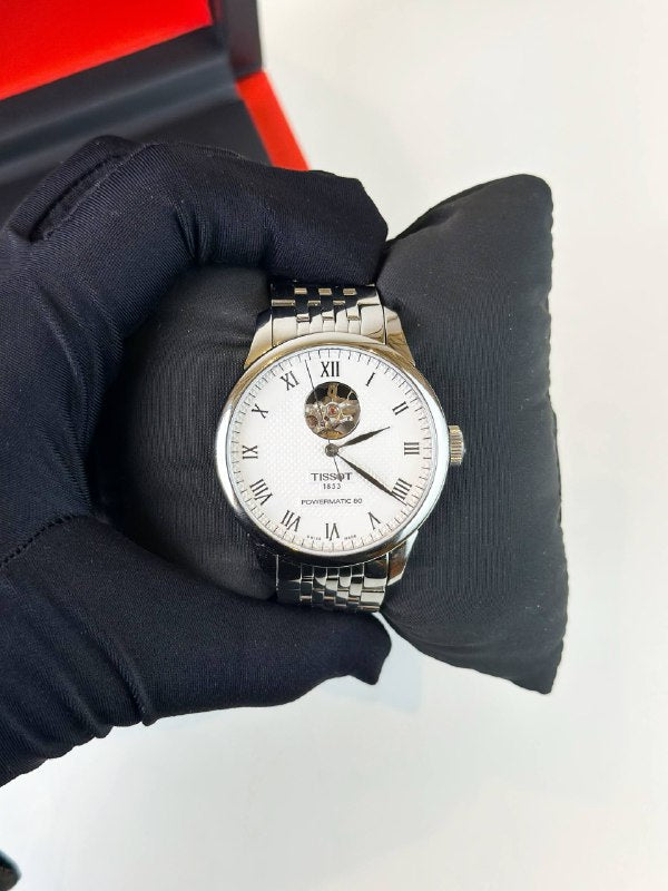 TISSOT LE LOCLE OPEN HEART AUTOMATIC WATCH