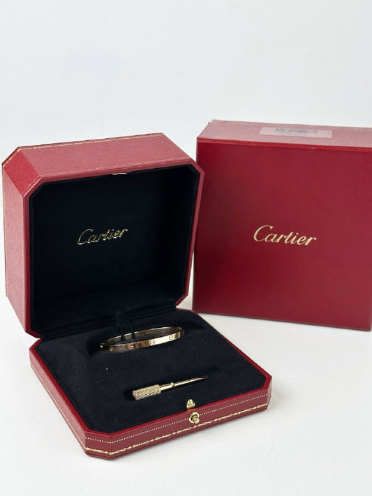 CARTIER LOVE BRACELET 18K 750 ROSE GOLD