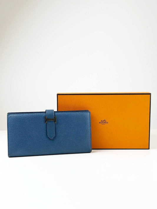 HERMES BEARN COMPACT LONG WALLET