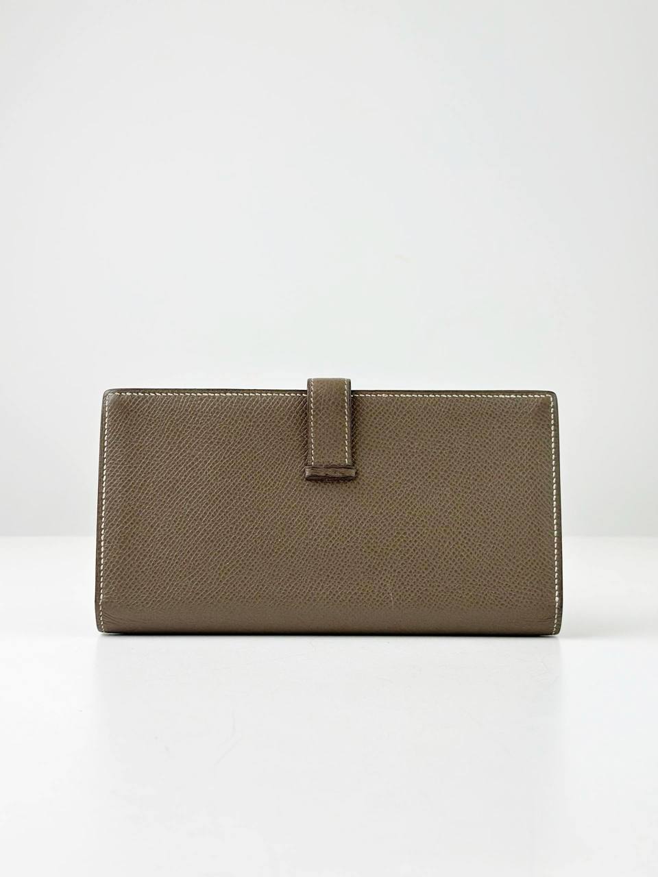 HERMES BEARN ETOUPE LONG WALLET