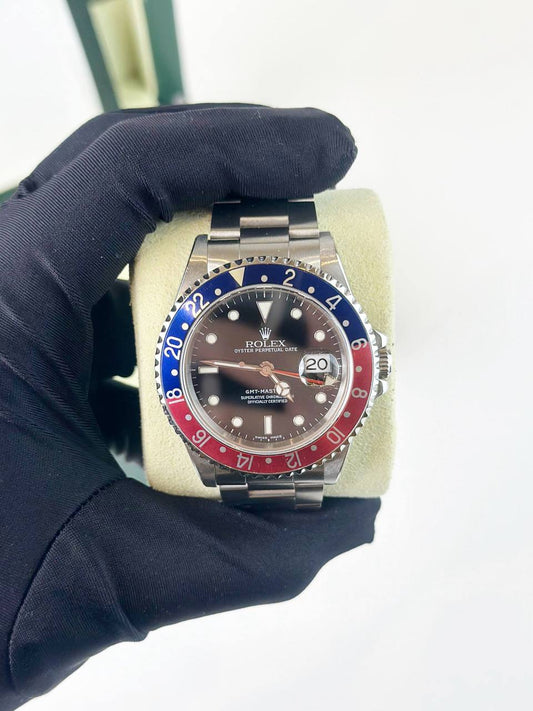 ROLEX GMT MASTER II PEPSI AUTOMATIC WATCH