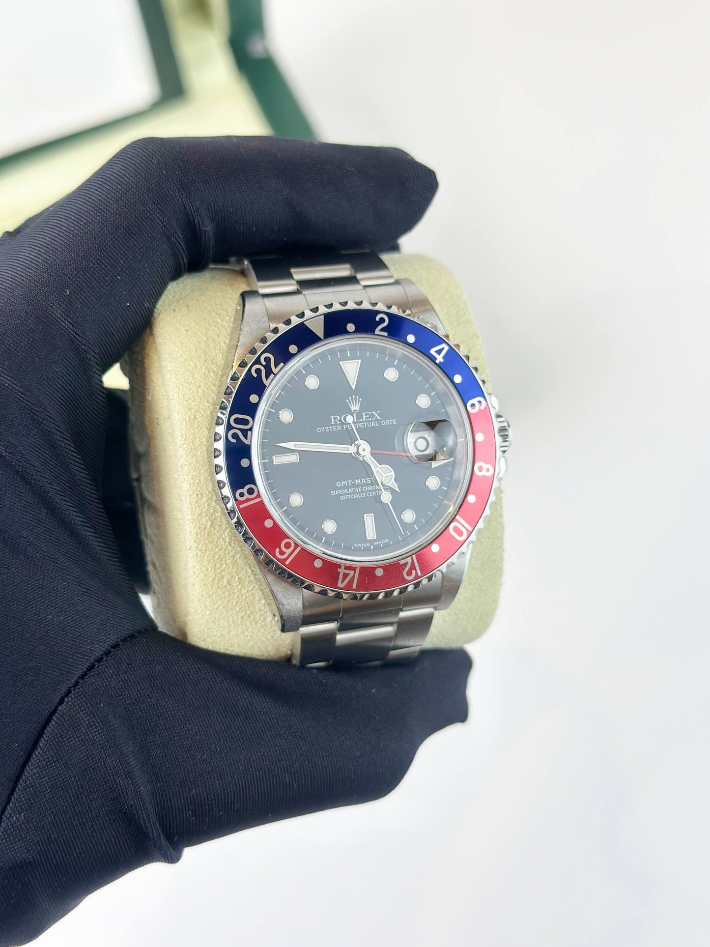 ROLEX GMT MASTER II PEPSI AUTOMATIC WATCH