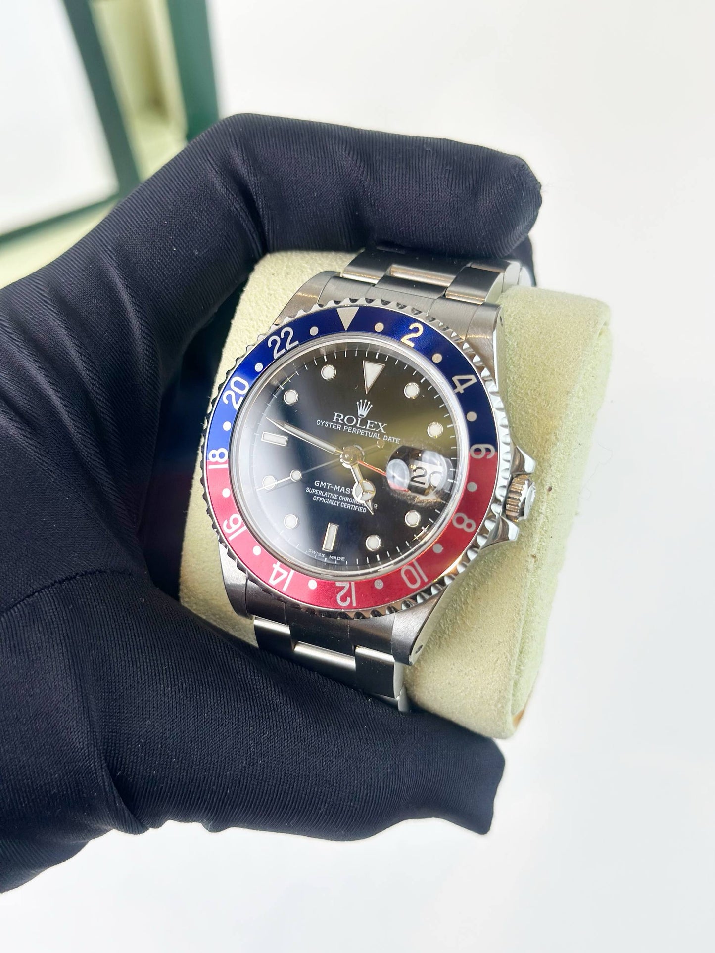 ROLEX GMT MASTER II PEPSI AUTOMATIC WATCH