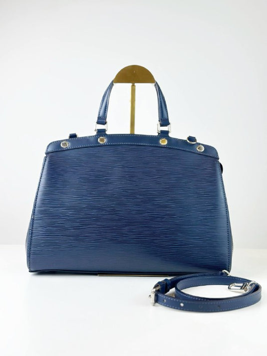 LOUIS VUITTON MM EPI LEATHER BREA BLUE INDIGO HANDBAG