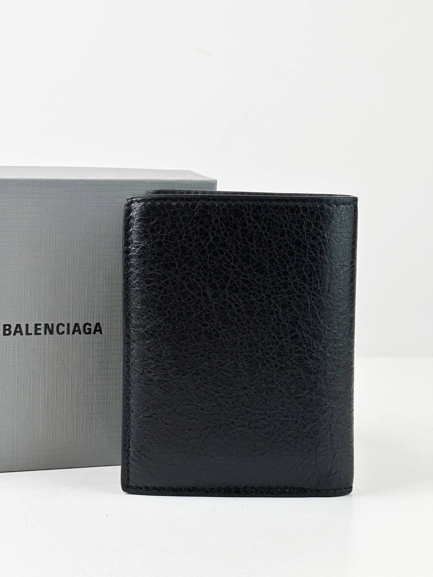 BALENCIAGA MONACO BB BLACK CARDHOLDER