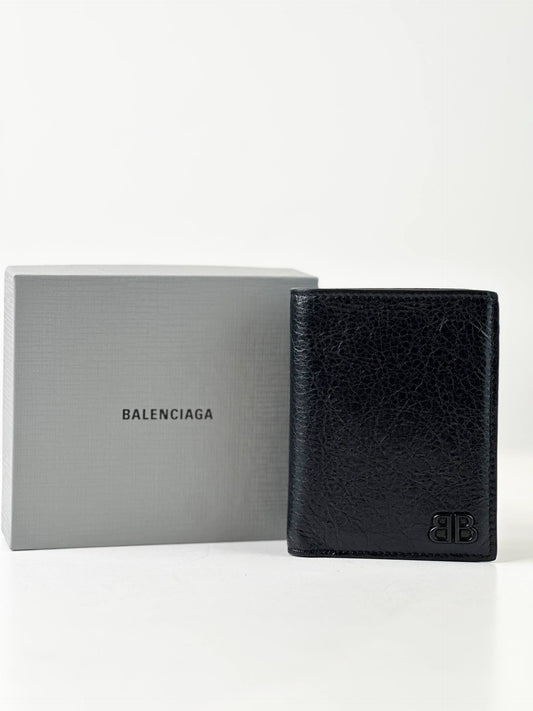 BALENCIAGA MONACO BB BLACK CARDHOLDER