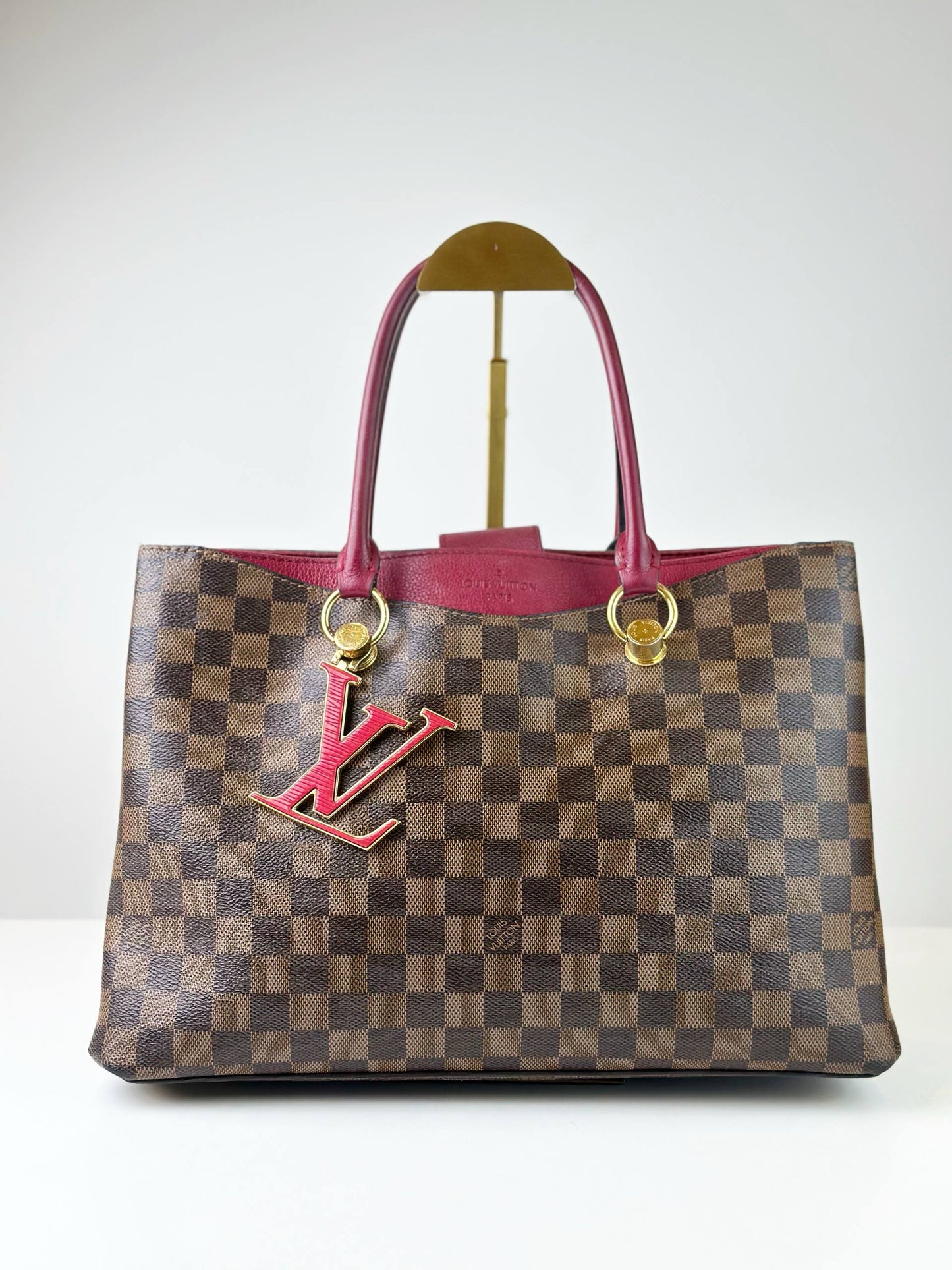 LOUIS VUITTON RIVERSIDE DAMIER EBNE TOTE BAG