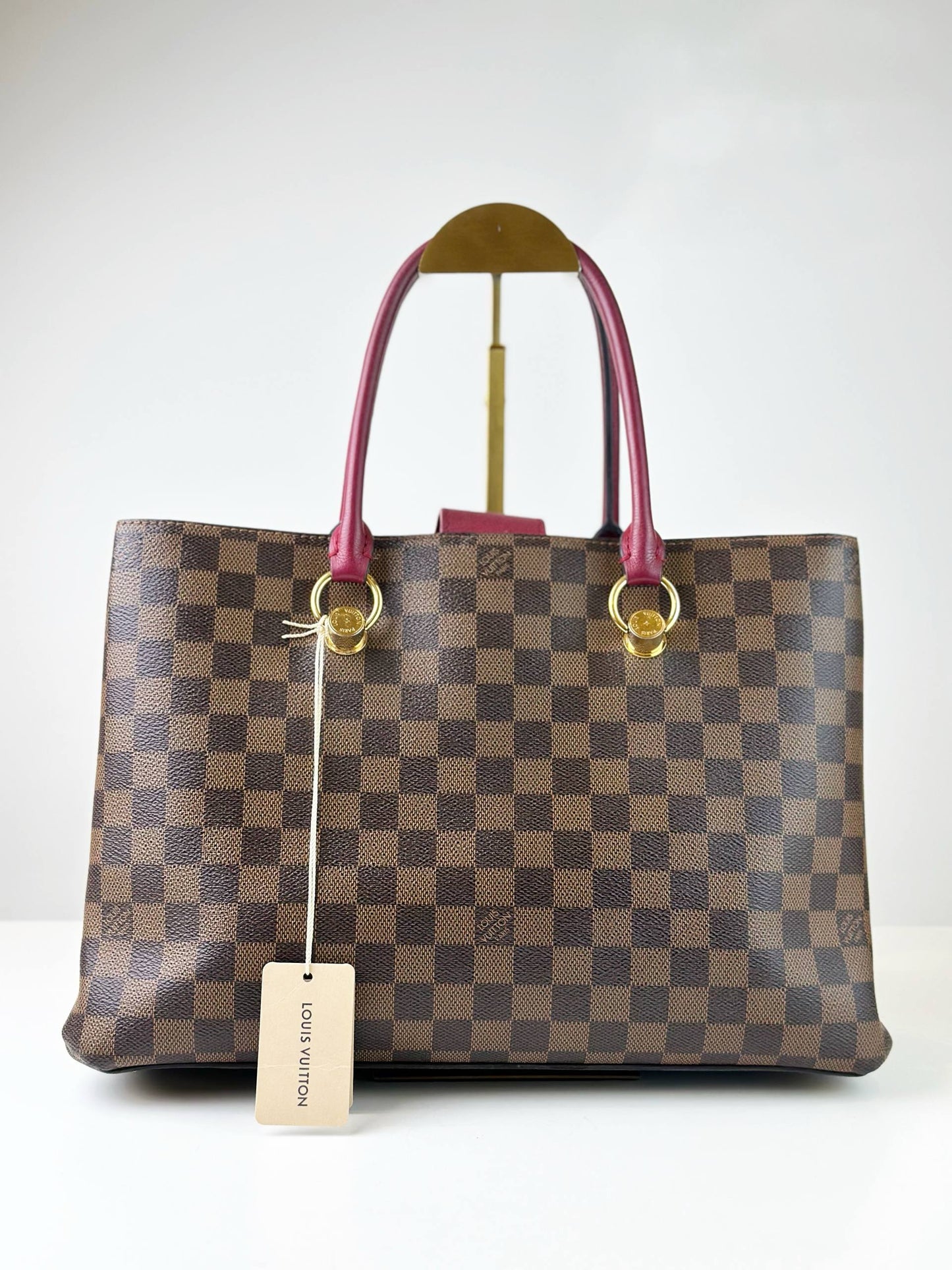 LOUIS VUITTON RIVERSIDE DAMIER EBNE TOTE BAG