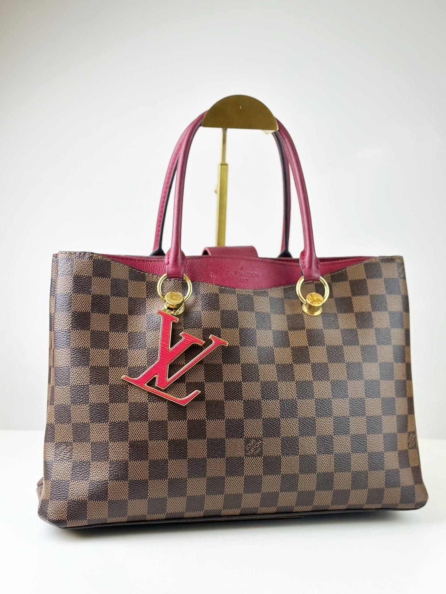 LOUIS VUITTON RIVERSIDE DAMIER EBNE TOTE BAG
