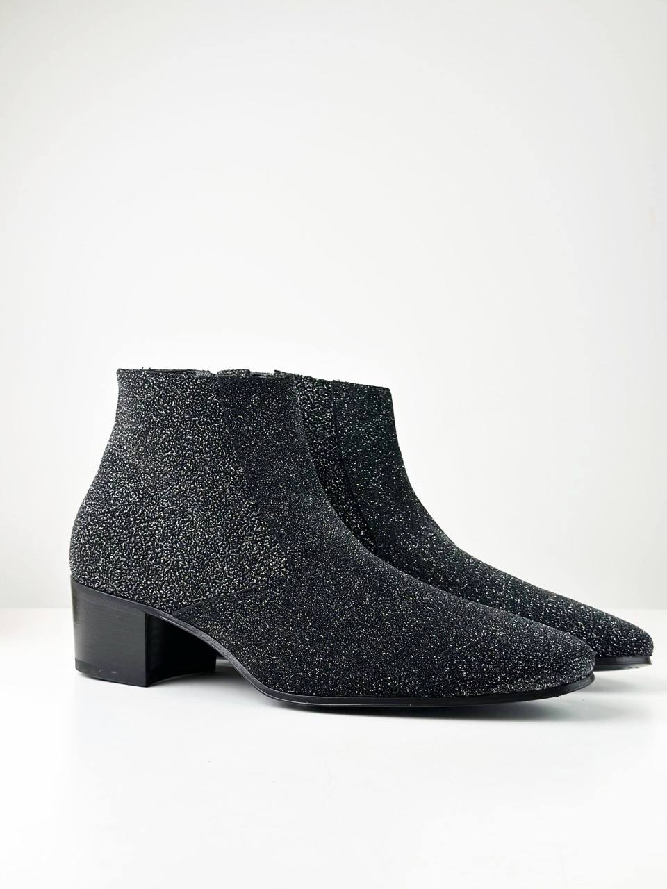 YSL GLITTER BOOTS