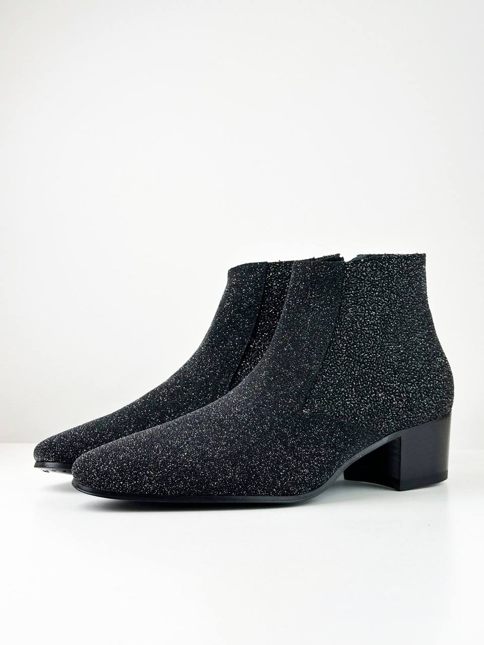 YSL GLITTER BOOTS