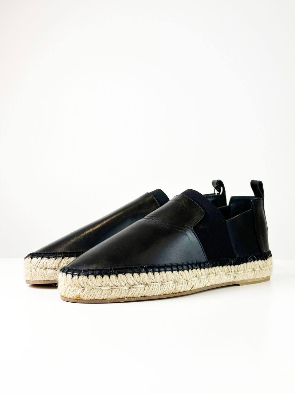 BALENCIAGA ESPADRILLES BLACK SHOES