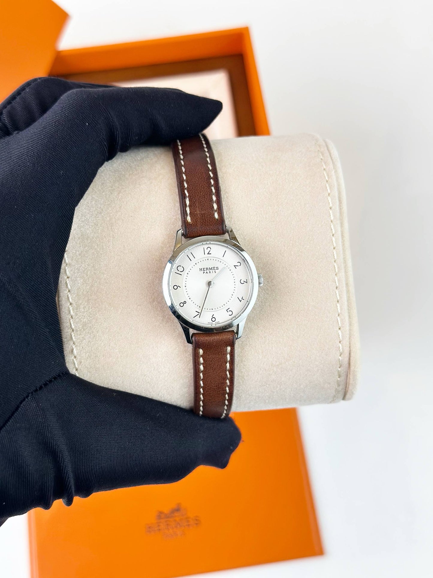 HERMES ARCEAU SLIM D'HERMES WATCH