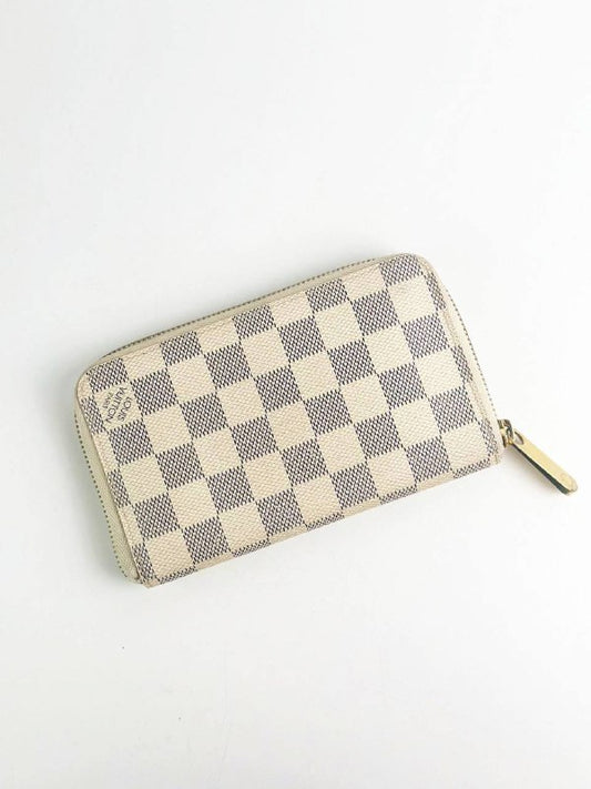 LOUIS VUITTON DAMIER AZUR ZIPPY WALLET