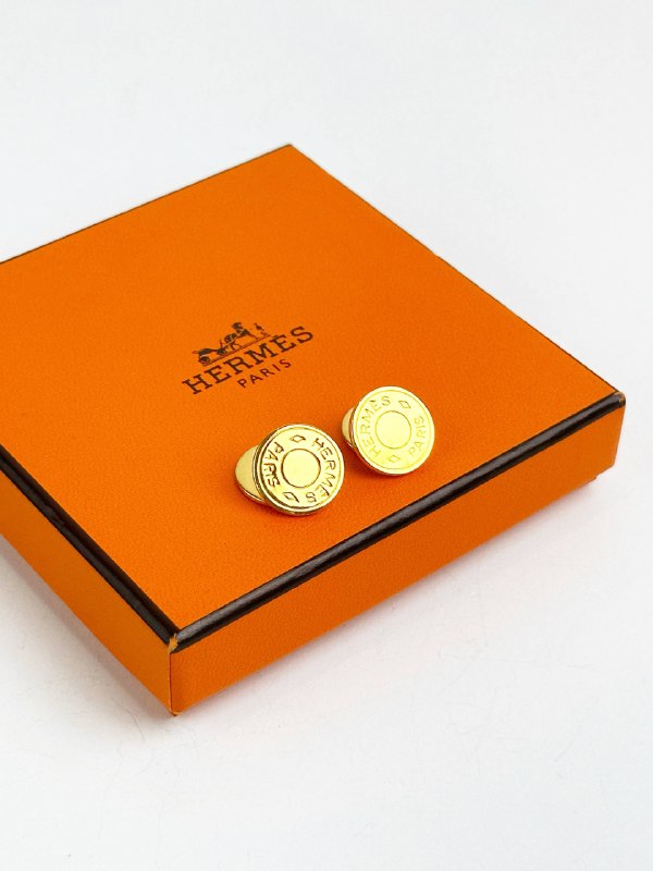 HERMES SERIE CUFFLINKS GHW