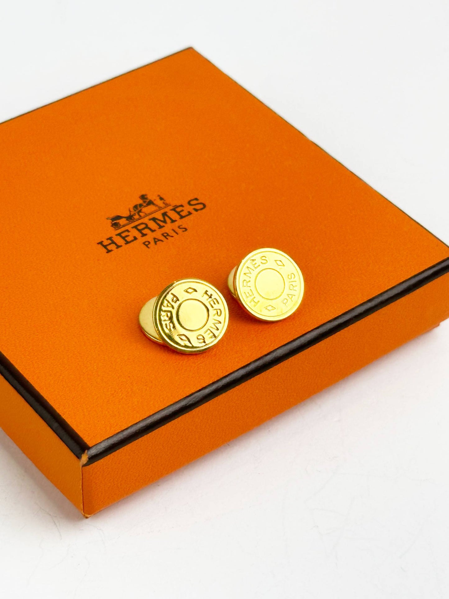 HERMES SERIE CUFFLINKS GHW