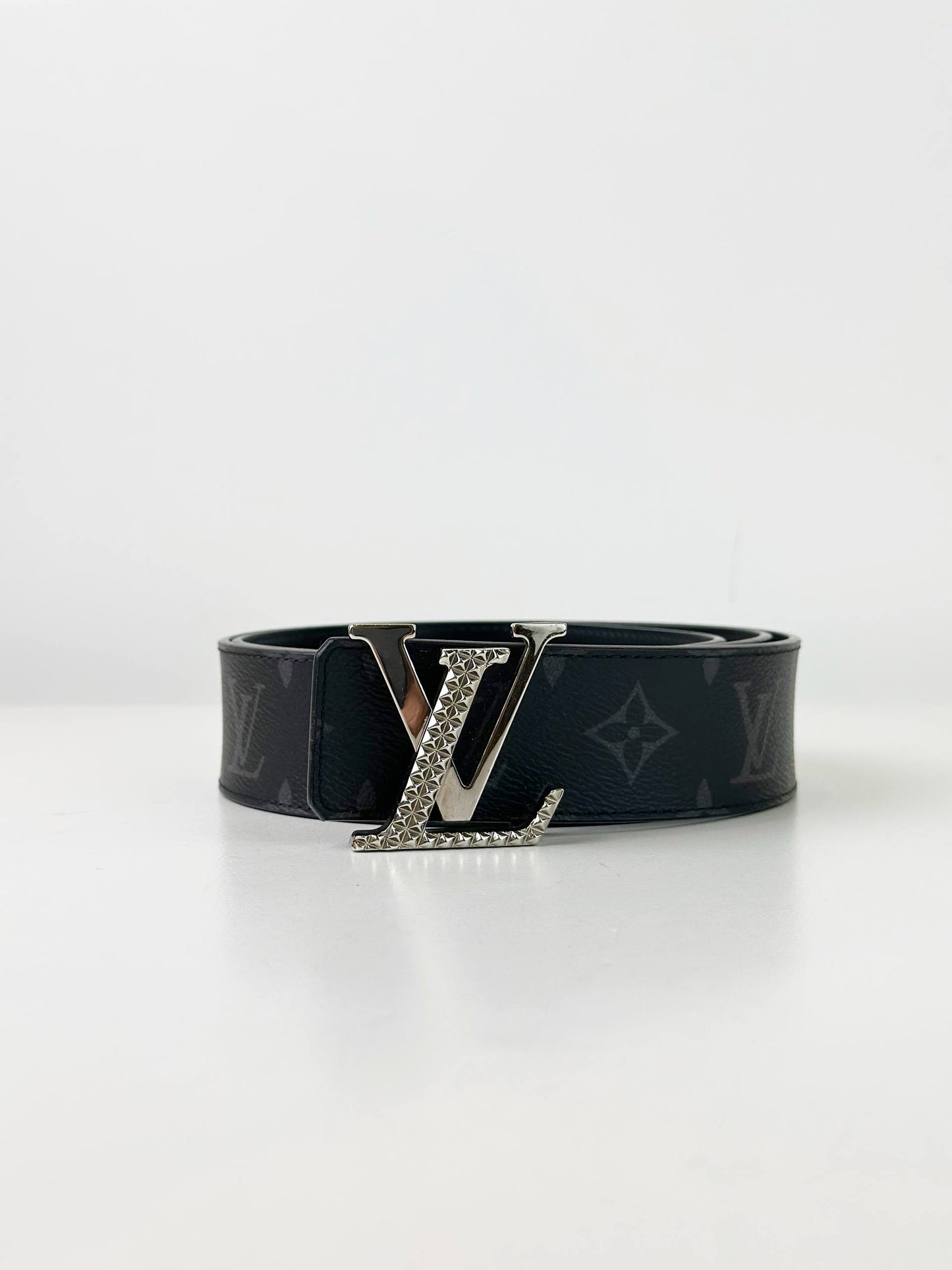 LOUIS VUITTON STITCH MONOGRAM ECLIPSE BELT