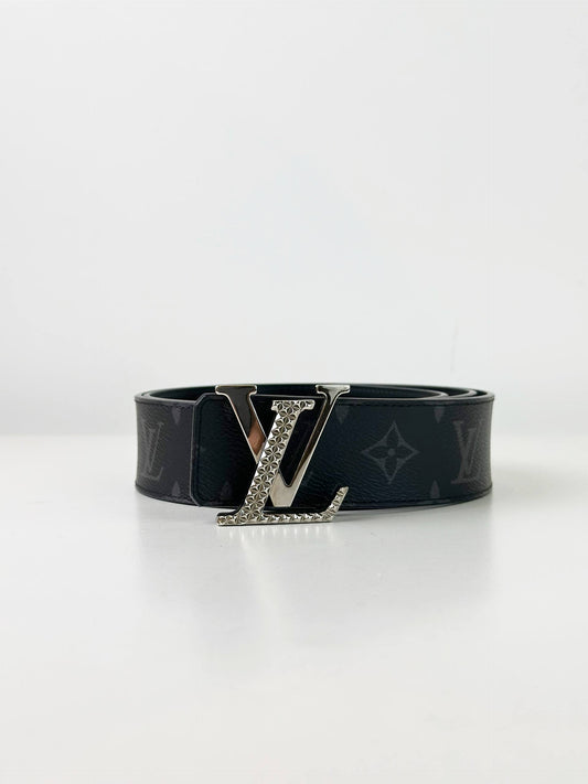 LOUIS VUITTON STITCH MONOGRAM ECLIPSE BELT