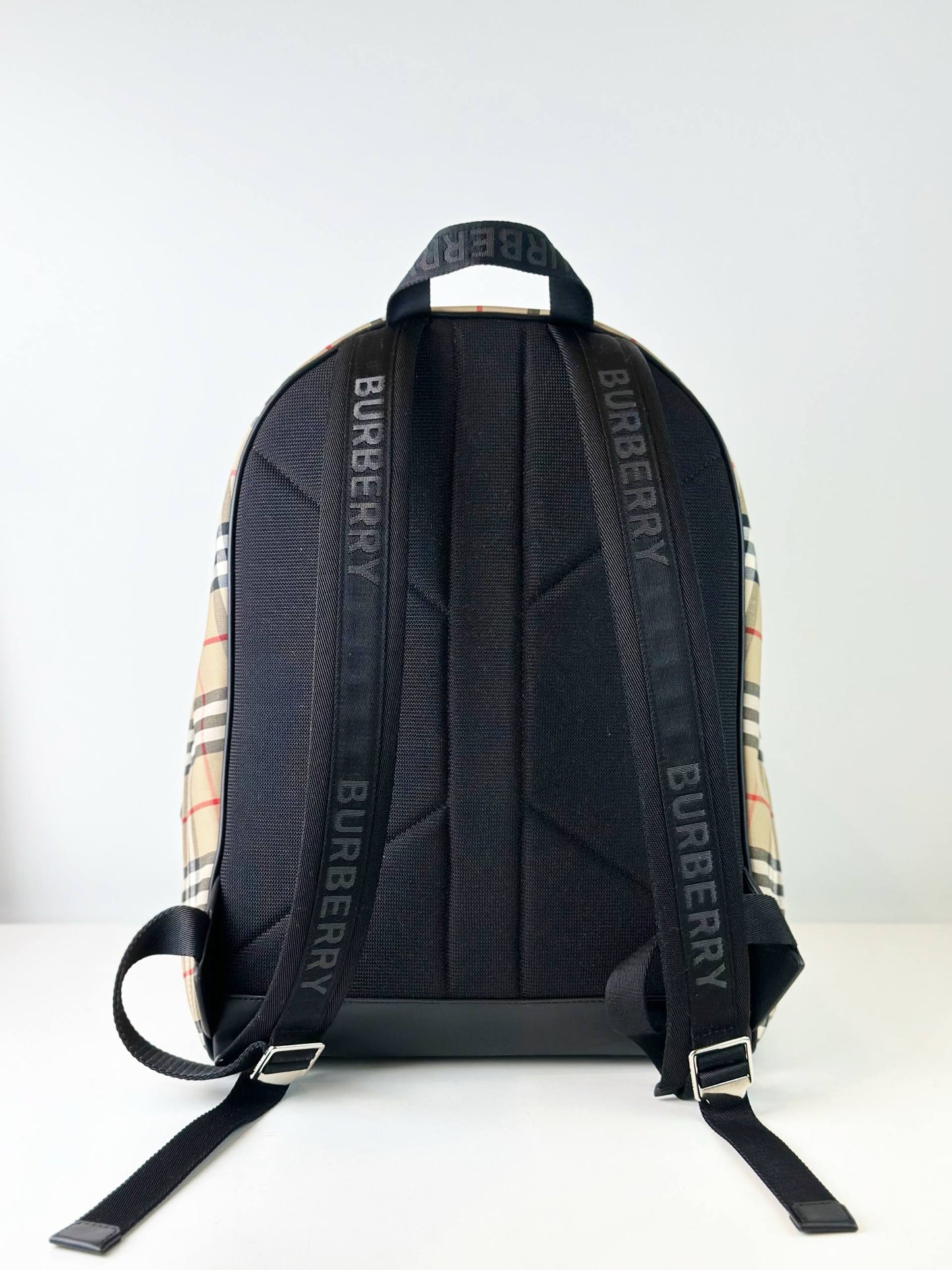 BURBERRY JETT VINTAGE CHECK BACKPACK