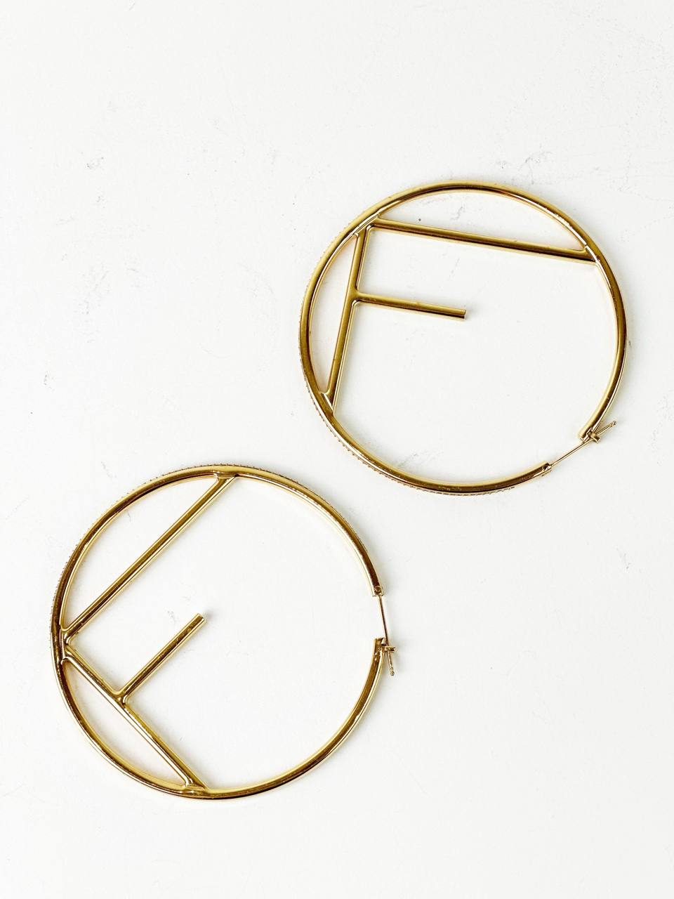 FENDI HOOP EARRINGS
