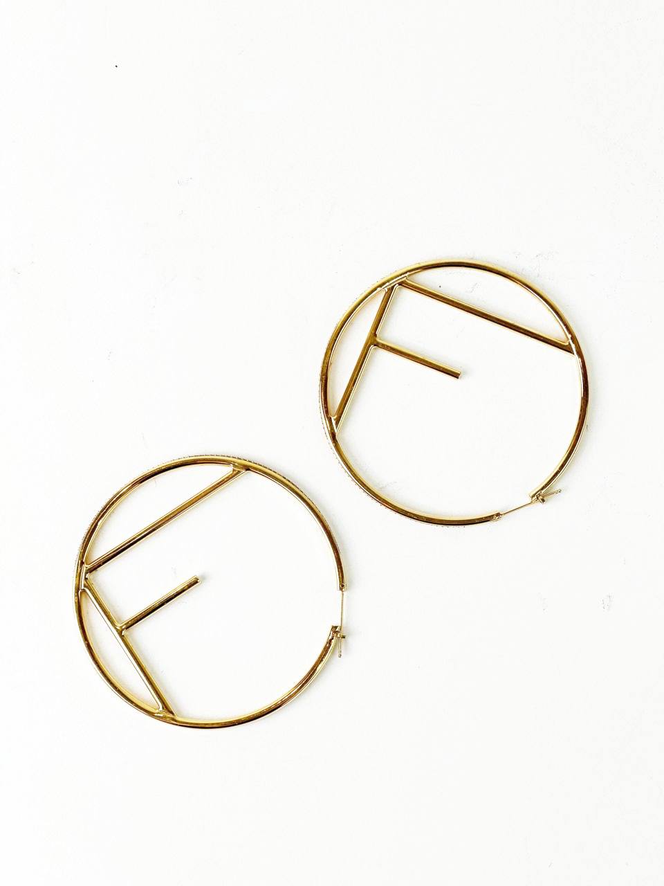FENDI HOOP EARRINGS