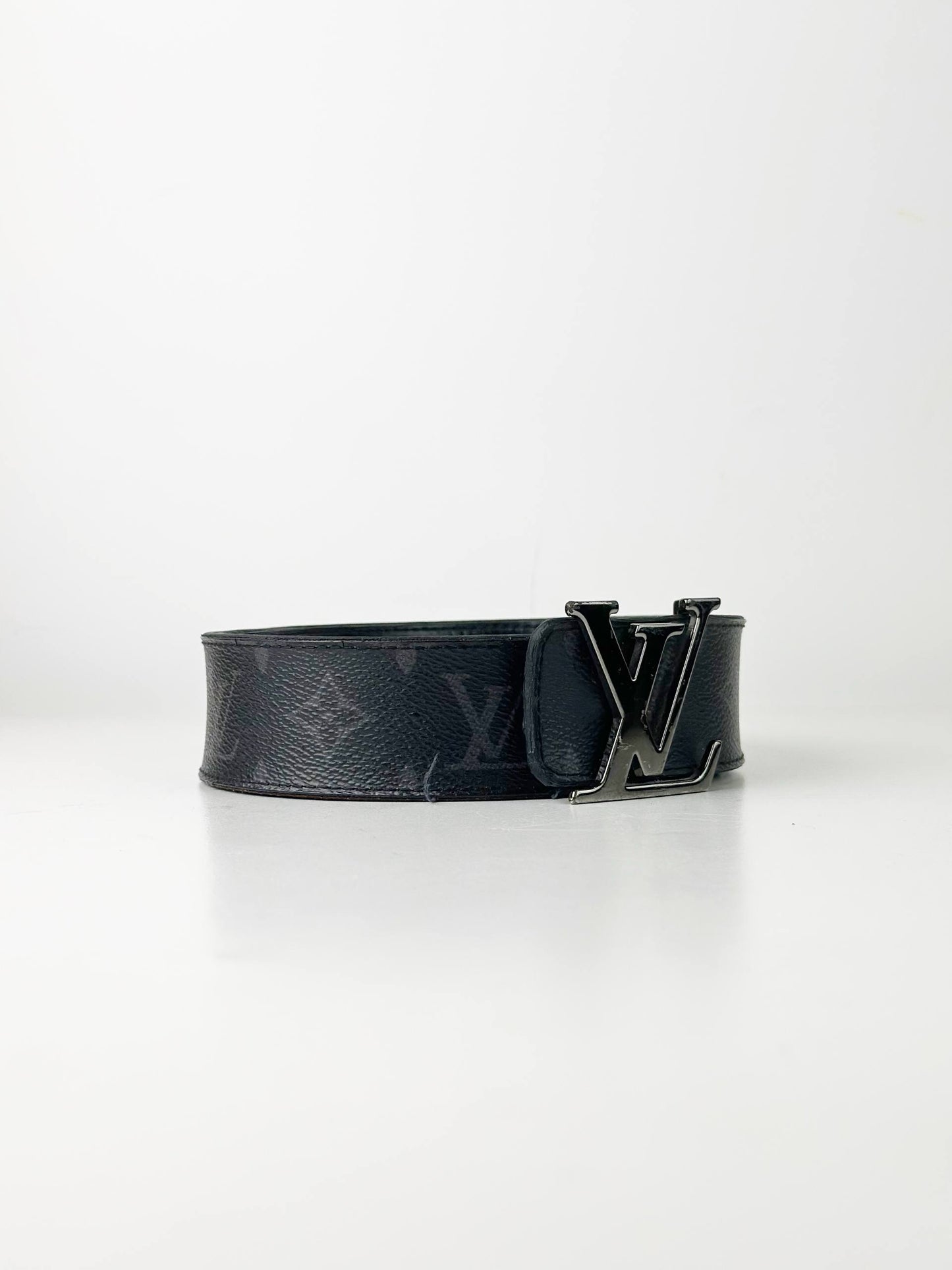 LOUIS VUITTON MONOGRAM ECLIPSE BELT