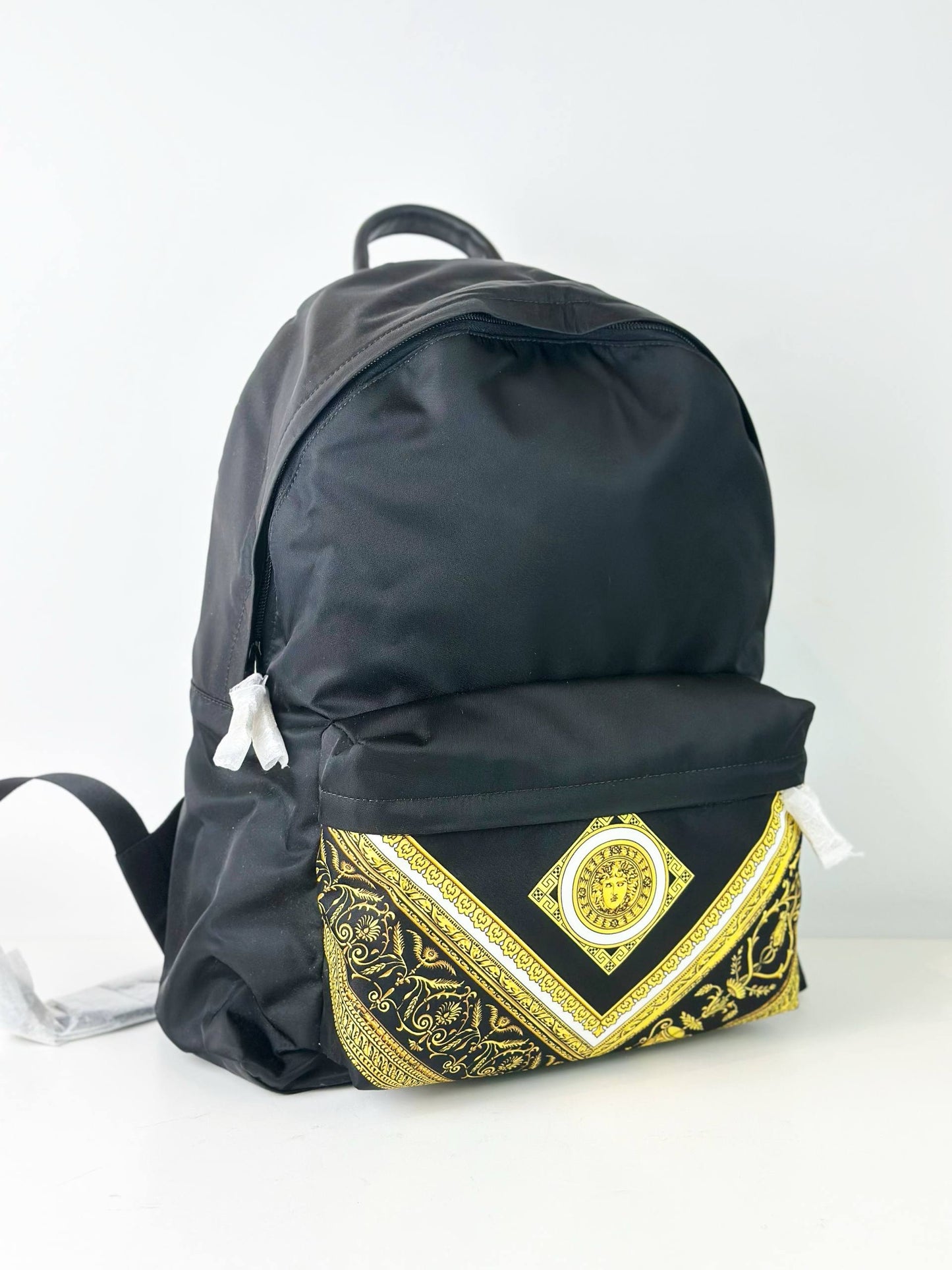 VERSACE MEDUSA NYLON BACKPACK