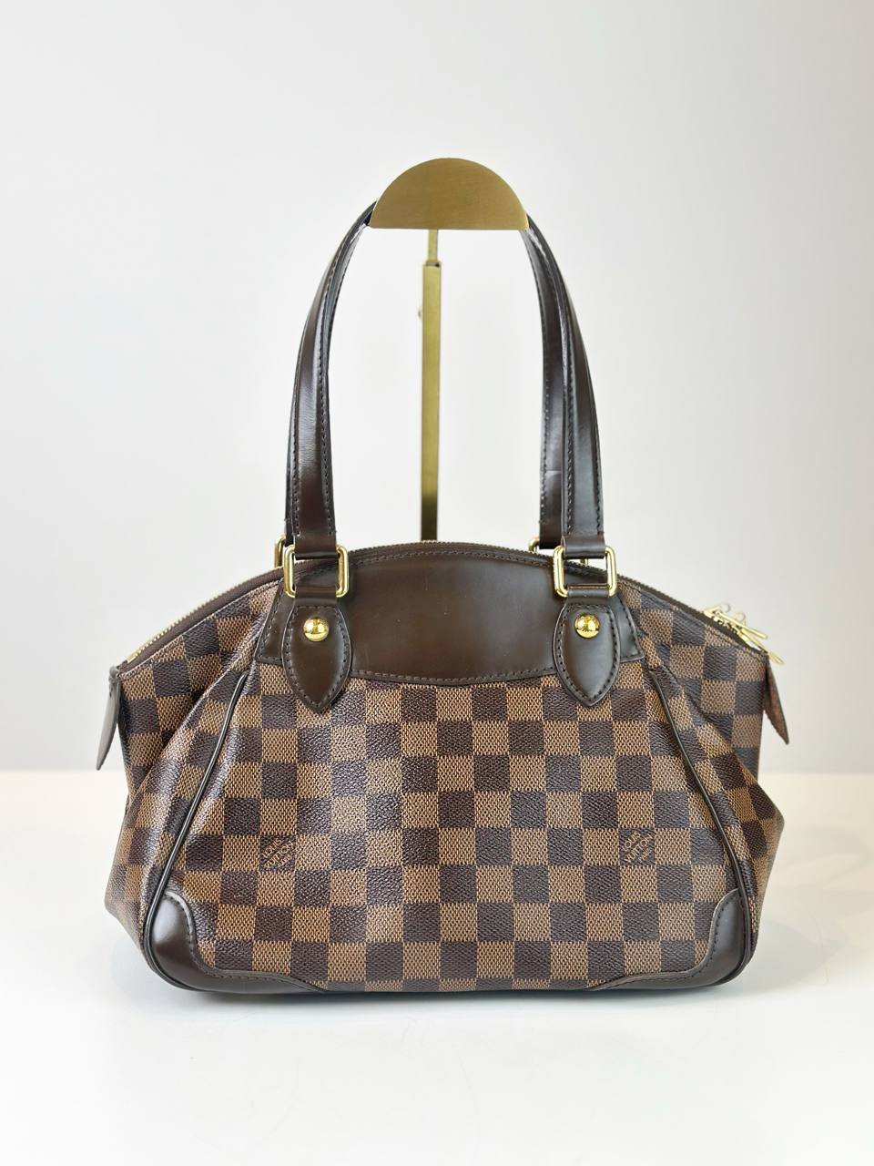 LOUIS VUITTON DAMIER EBENE VERONA PM SHOULDER BAG