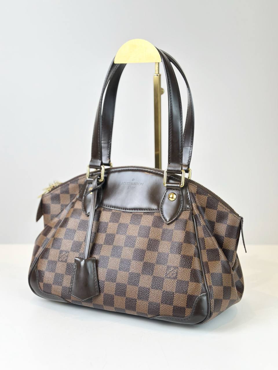LOUIS VUITTON DAMIER EBENE VERONA PM SHOULDER BAG