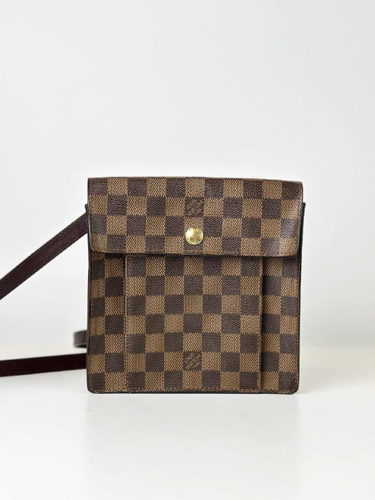 LOUIS VUITTON PIMLICO DAMIER EBENE CROSSBODY BAG