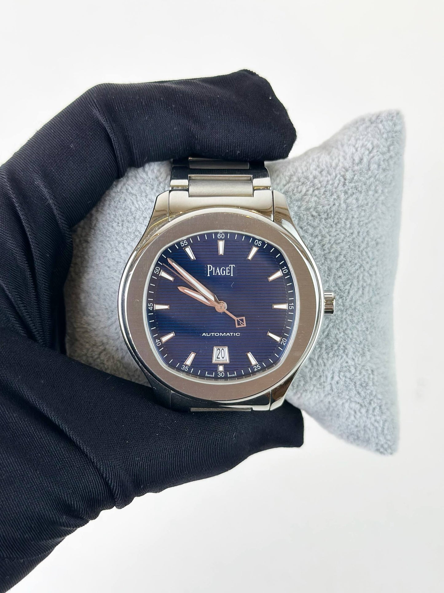 PIAGET POLO S BLUE DIAL AUTOMATIC WATCH