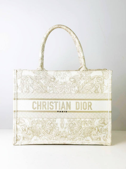 DIOR MEDIUM BOOK TOTE BAG