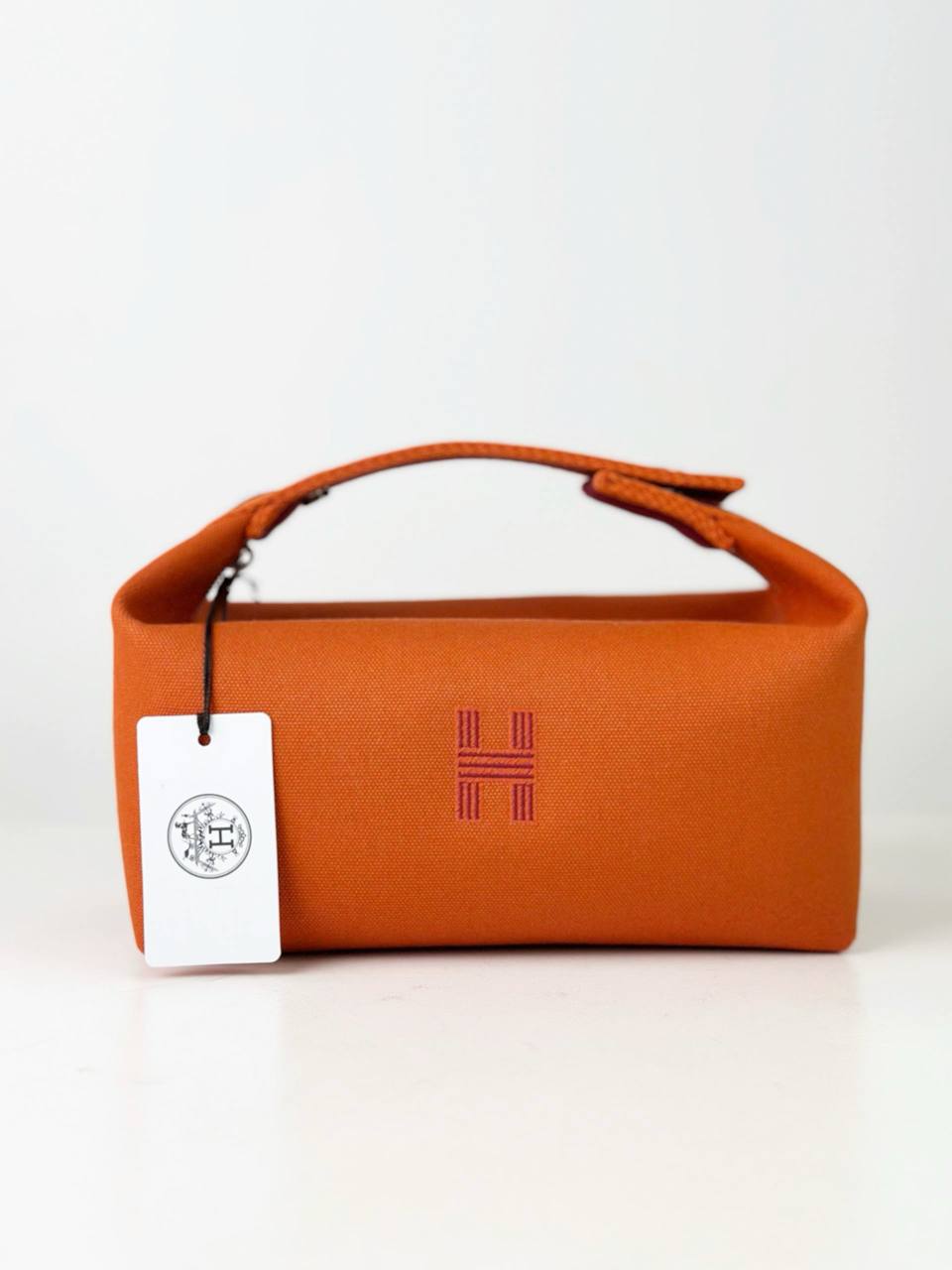 HERMES BRIDE A BRAC ORANGE SMALL POUCH
