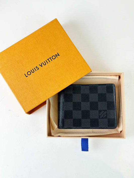 LOUIS VUITTON DAMIER GRAPHITE BI FOLD WALLET
