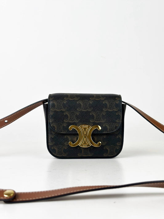 CELINE MINI TRIOMPHE CROSSBODY