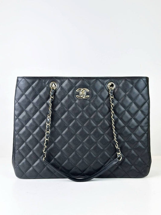 CHANEL CLASSIC CC SHOPPING TOTE BAG