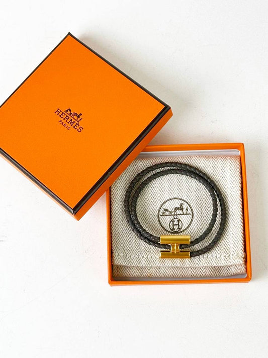 HERMES TOURNIS TRESSE BRACELET