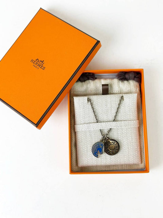 HERMES CARROUSEL NECKLACE
